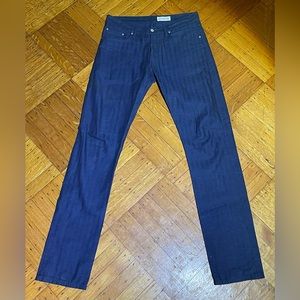 GUSTIN #196 Double Indigo Herringbone Selvedge - 34 Slim